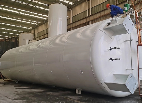 5~200m3 High Pressure Liquid Oxygen/ Nitrogen/ Argon Cryogenic Tanks