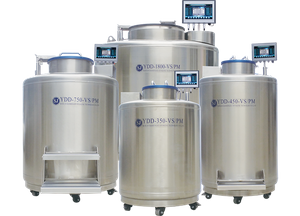 350~890 Liter Liquid Nitrogen Cryo Dewar Tank LN2 Stainless Steel Containers