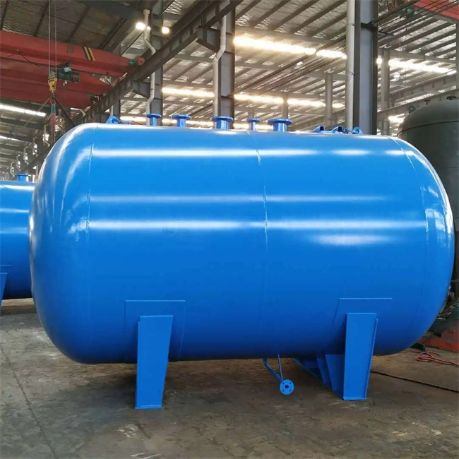  ASME/ CE High Pressure Horizontal Compressed Air Tanks 