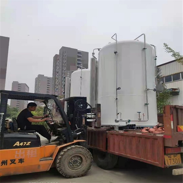 3,000L 34bar Portable Liquid Nitrogen Microbulk Mini LIN Tanks