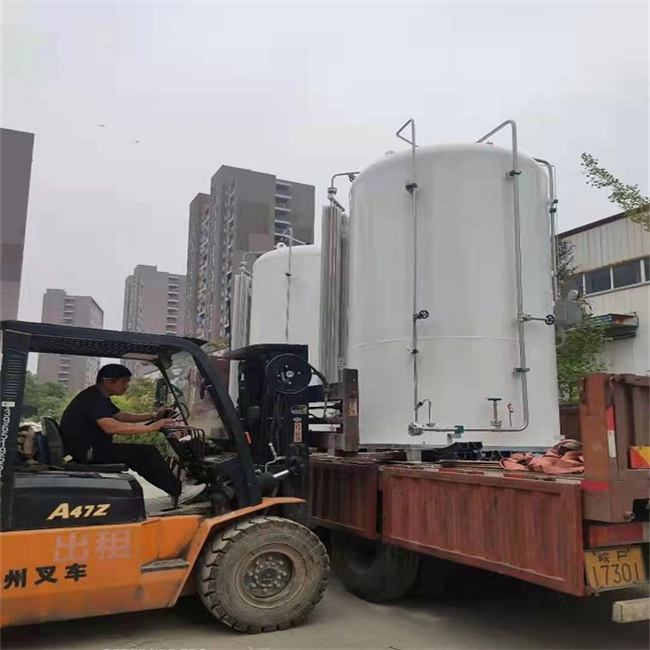 Liquid Nitrogen Tank for Tire Pressurization Services ASME Code