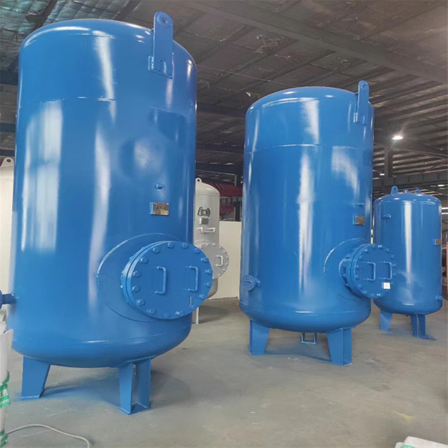 ASME Code Carbon Steel Vertical Compressed Air Storage Tanks 