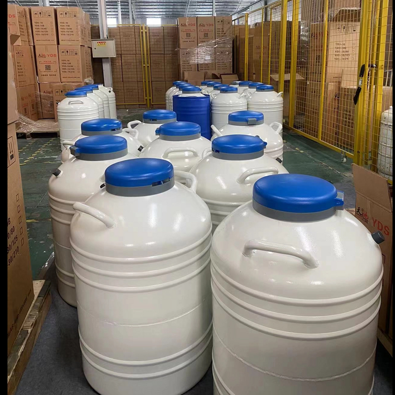 20L 125mm Caliber Liquid Nitrogen LIN Dewar Storage Tanks 