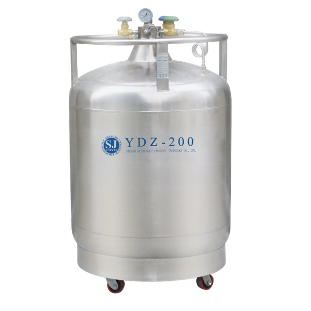 5~500L Stainless Steel Cryo Liquid Nitrogen Dewar Tank LIN Containers