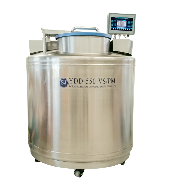 550 Liter Cryogenic LIN Tank for Biological Sample Storage