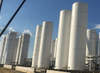 50~60m3 Low Temperature Double Wall Vertical LNG Storage Tanks