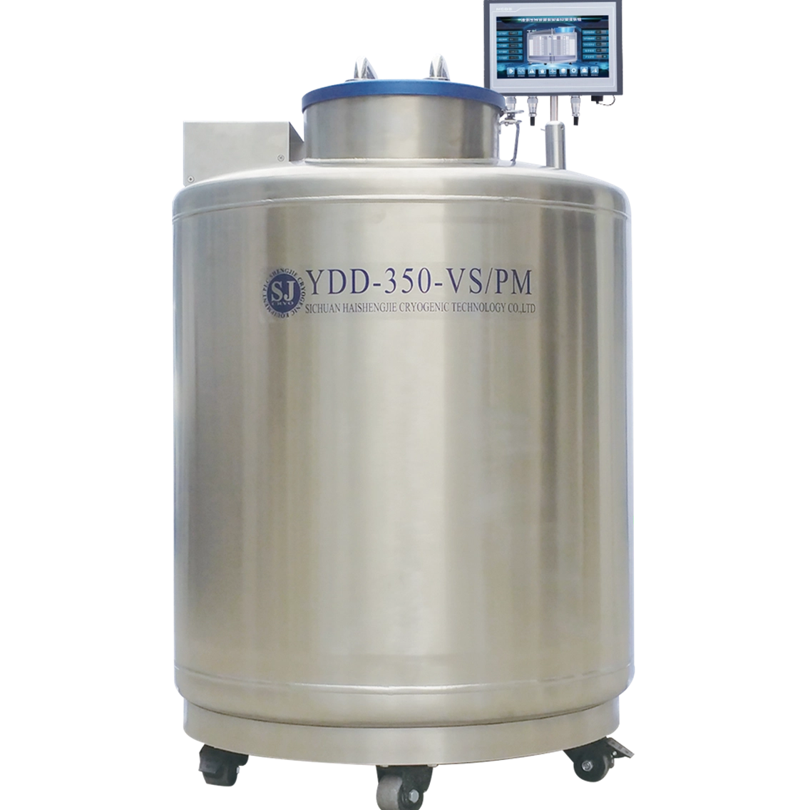 350 Liter Cryogenic LN2 Tank for Blood Sample Storage