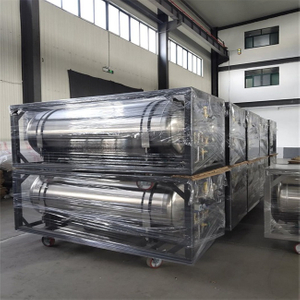 500 Liter Horizontal Cryogenic Liquid Oxygen Nitrogen Argon Tanks