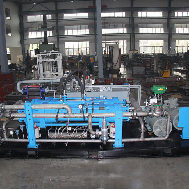 High Purity Hydrogen Diaphragm Compressor for Renewable Energy Storage