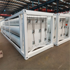 Compressed Hydrogen Nitrogen Helium CNG Skid Jumbo Tube Containers