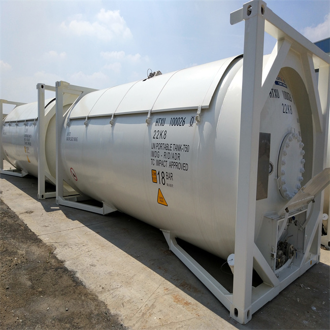 20FT Truck Mounted ISO Tank Containers for Waste Oil Fluid Transportation