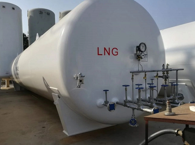 ASME/GB code Horizontal LNG Tank Liquid Natural Gas Containers