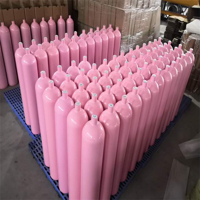 ISO7866 Food Grade Carbon Dioxide Aluminum Cylinders