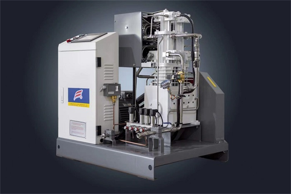 Oil-Free SF6/ Argon/ Helium/ Hydrogen/ Natural Gas Piston Compressors