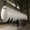 Cryogenic Liquid Argon Semi-trailer LAr LN2 LOX Transportation Lorry Tankers