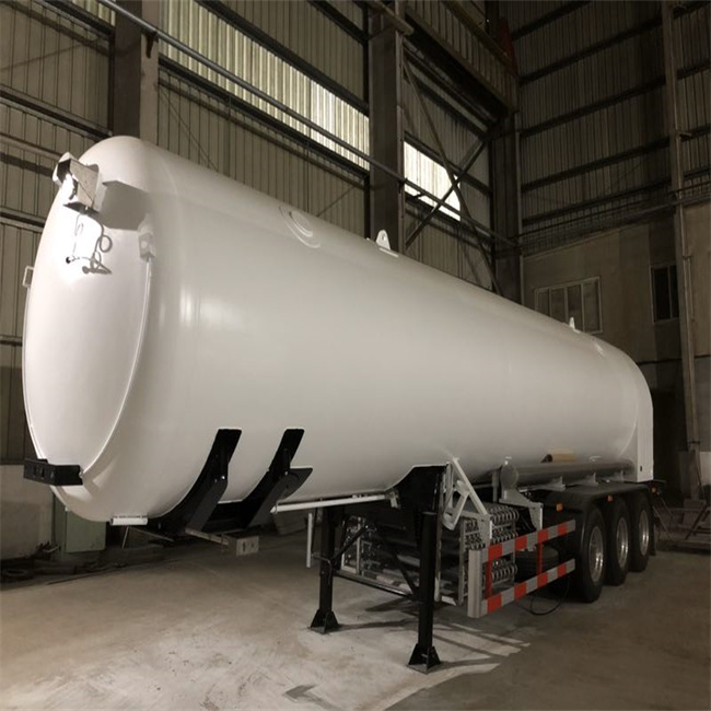 Cryogenic Liquid Argon Semi-trailer LAr LN2 LOX Transportation Lorry Tankers