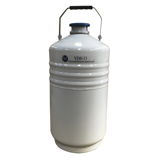 30 Liter Aluminum LN2 Dewar Tanks Liquid Nitrogen Containers