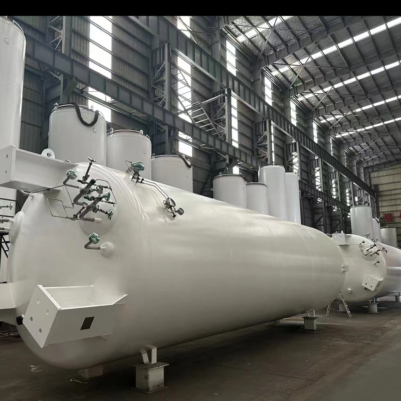 TPED/ ASME Standard Cryogenic LOX/ LN2/ LAr/ LNG/ CO2 Storage Tanks 